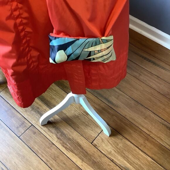 ‎Jessica Simpson Trench Coat with floral lining - Picture 8 of 8